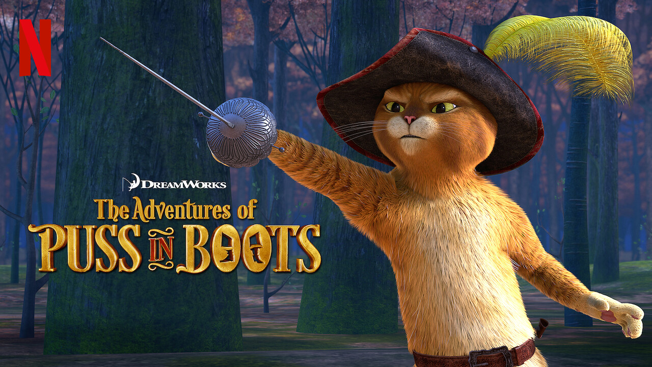 Is 'The Adventures of Puss in Boots' (2018) available to watch on UK